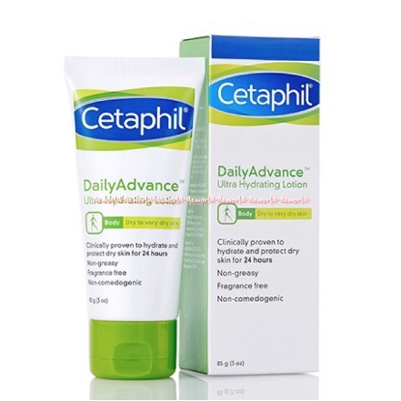 Cetaphil Daily Advance ULTRA Hydrating Lotion 85gr Clinically Proven Pelembab Wajah Cetapil Daili Clinicali