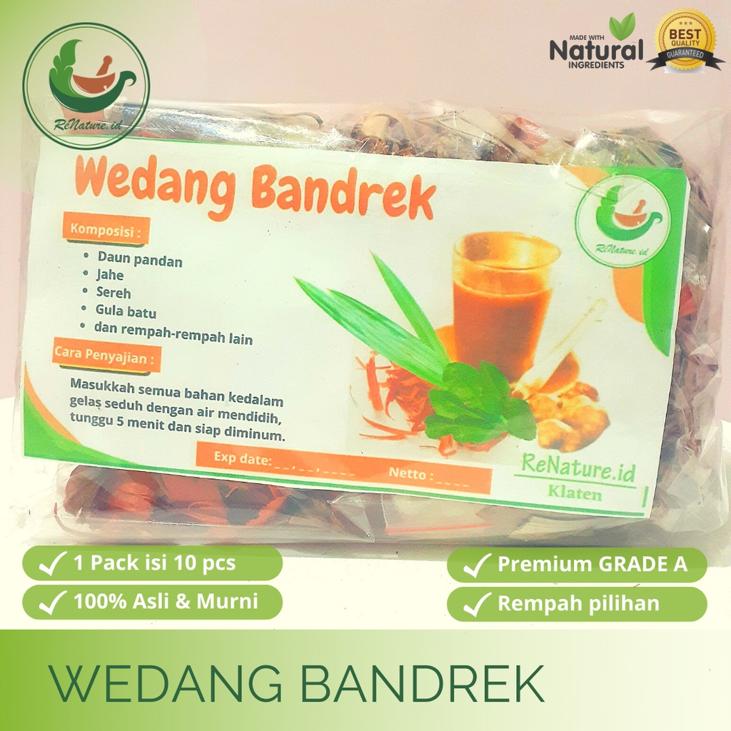 

PROMO!!! 1 pCS WEDANG BANDREK RENATUREID / WEDANG REMPAH BANDREK