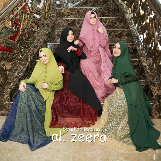 DEANARA SET ORI BY AL ZEERA / GAMIS SYARI ORIGINAL MURAH BY AL ZEERA