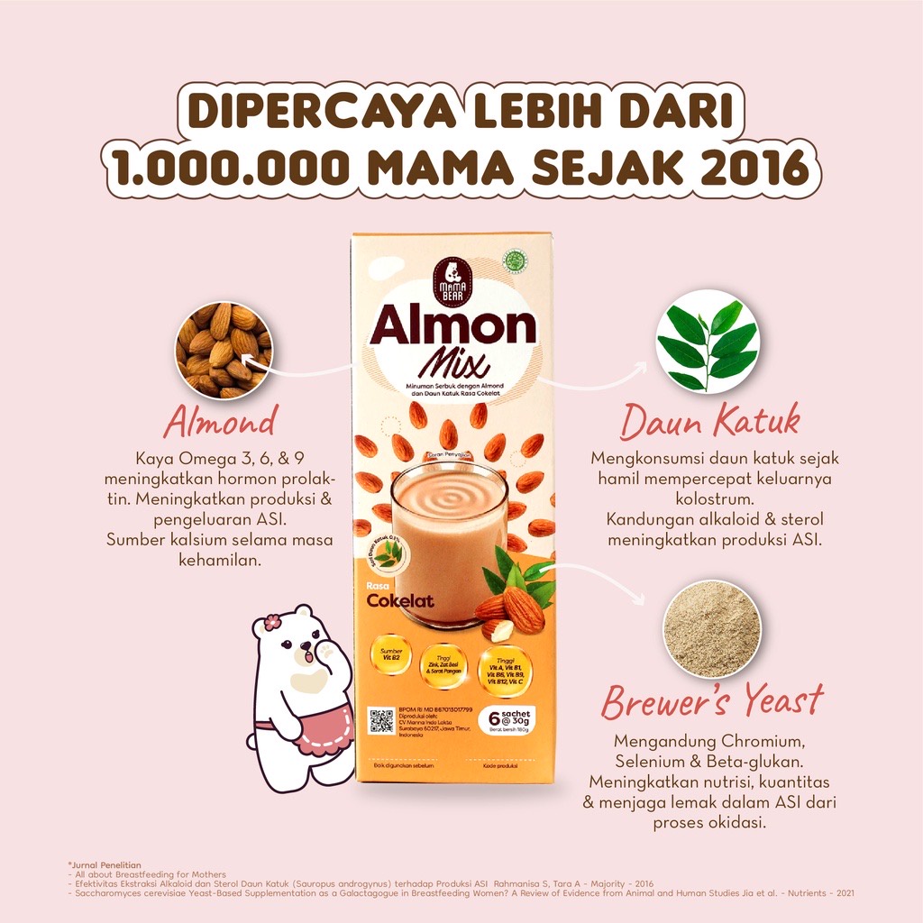 MAMA BEAR ALMON MIX