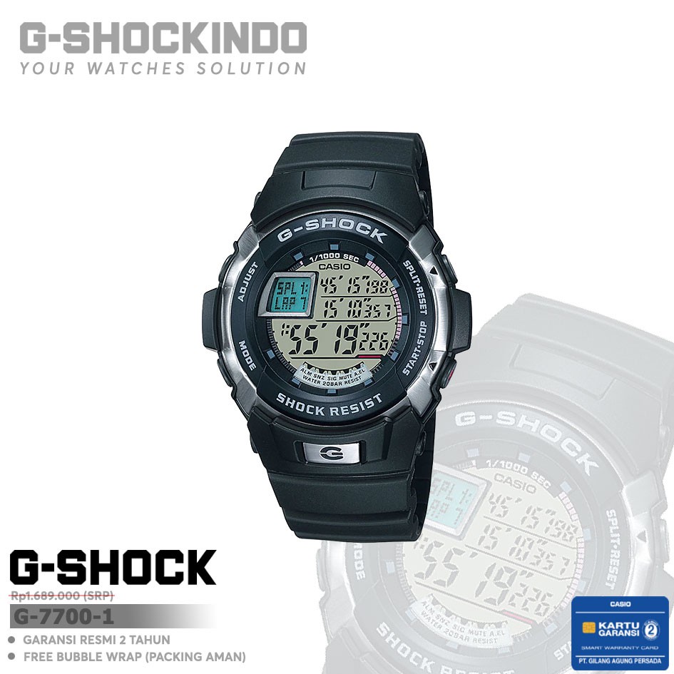 Casio G-Shock G-7700-1 / G-7700-1DR Original