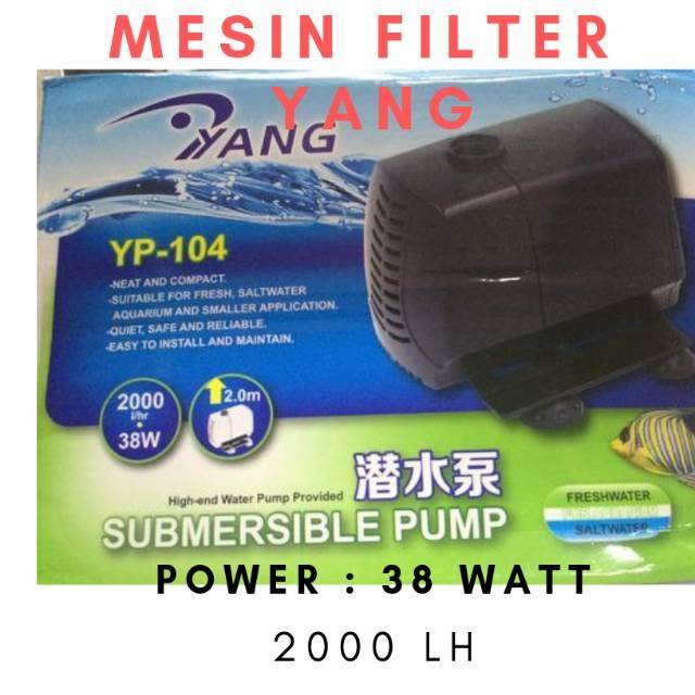 Mesin Filter Aquarium Yang Power Head Termurah | Best Seller