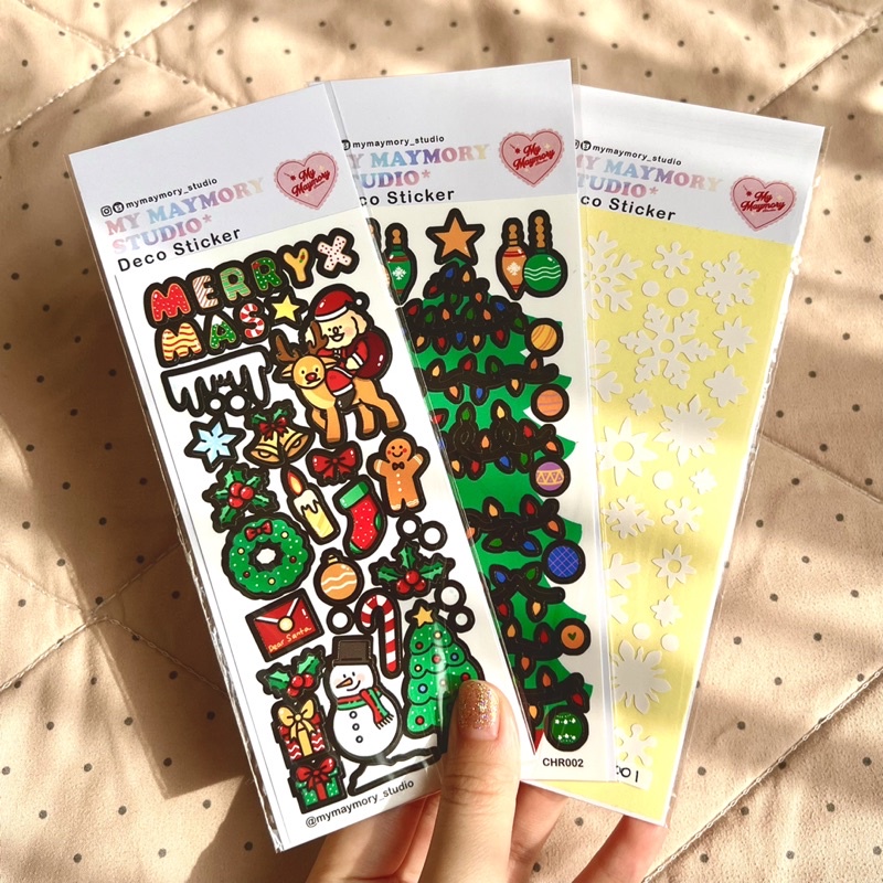 

[mymaymory_studio]"Christmas Edition” Stickers for Polco/Journal/Planner/Decoration