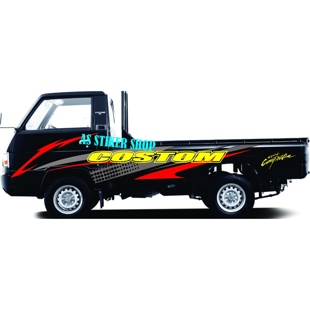 PROMO STIKER MOBIL MITSUBISHI L300 CUTTING STIKER L300 TSS GRAND MAX KEREN