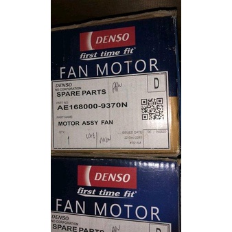 Motor Fan Radiator dinamo extra fan ektra pen asli Suzuki APV Swift original