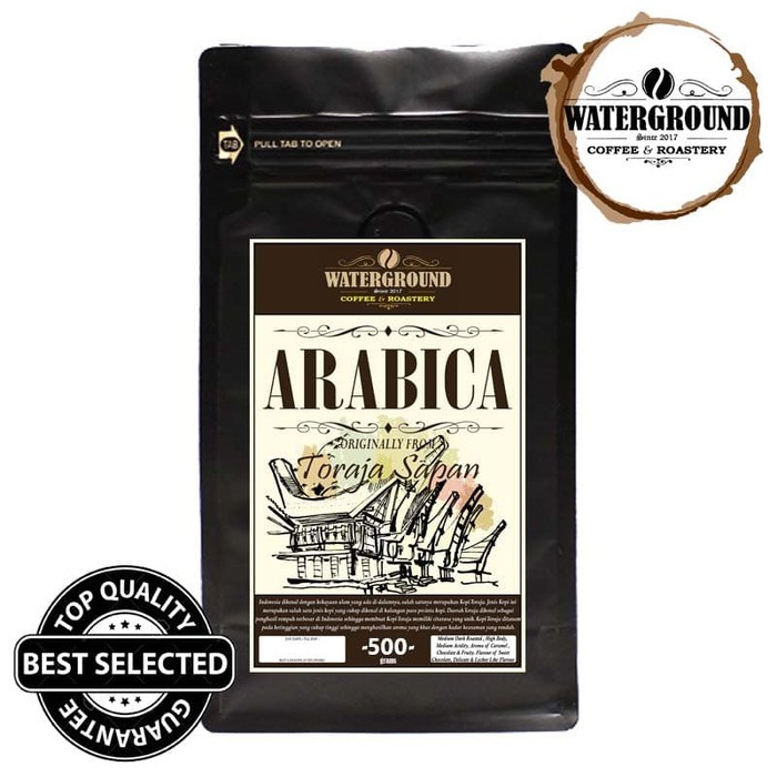 

Kopi Arabika Toraja Sapan 500 grams (Biji/Bubuk) Arabica Coffee Beans