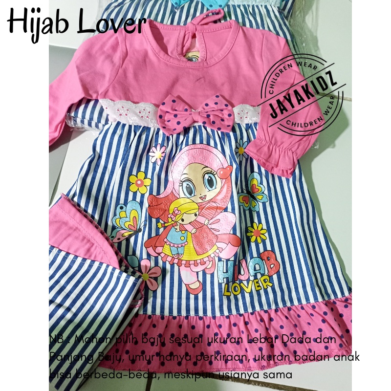 Baju Gamis Anak Bayi Perempuan Usia Baby 0 3 6 12 Bulan - Setelan Baju Muslim Bayi Perempuan Cewek Umur 0 6 12 Bulan 1 Tahun Lucu-FANTA-HIJAB LOVER