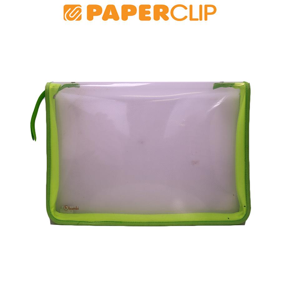 

ZIPPER BAG BAMBI 5321 FOLIO GREEN