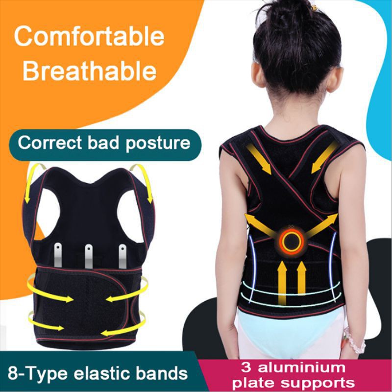 BABAKA KORSET POSTURE CORRECTOR Penegak Punggung Badan Penyangga Punggung Alat Terapi Bahu Pundak Terapi Tulang Belakang Korset Anti Bungkuk Penegak Badan