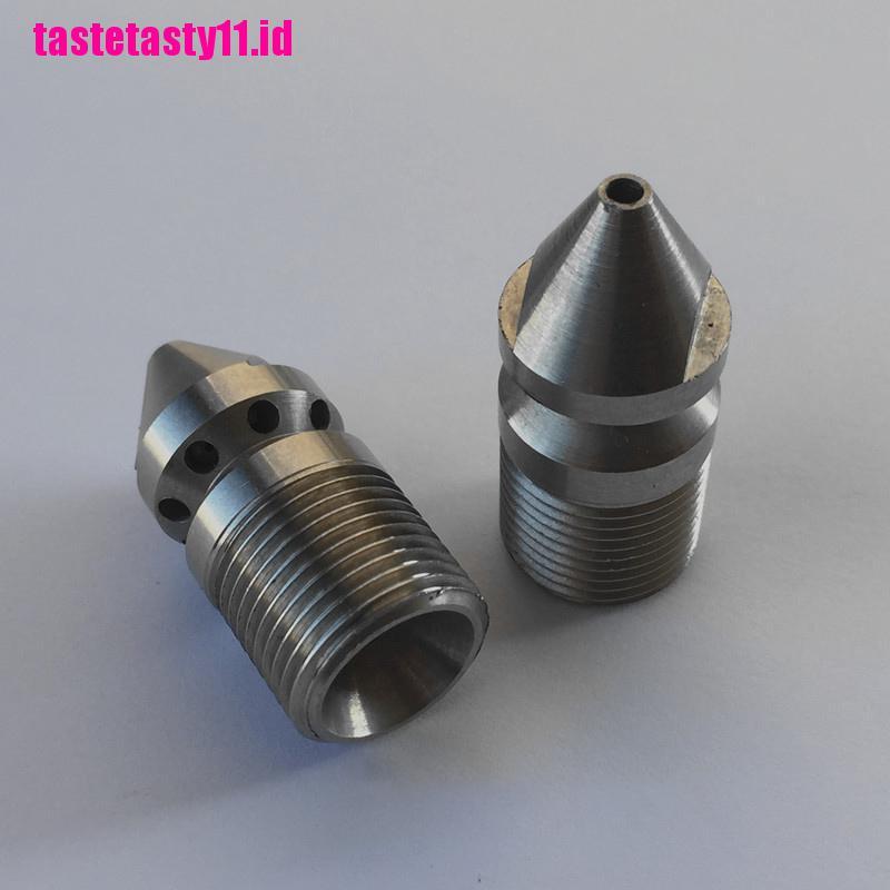 (Taty) Nozzle Jetter Tekanan Tinggi 9 Jet 3 / 8 &quot;Male 4.5&quot;