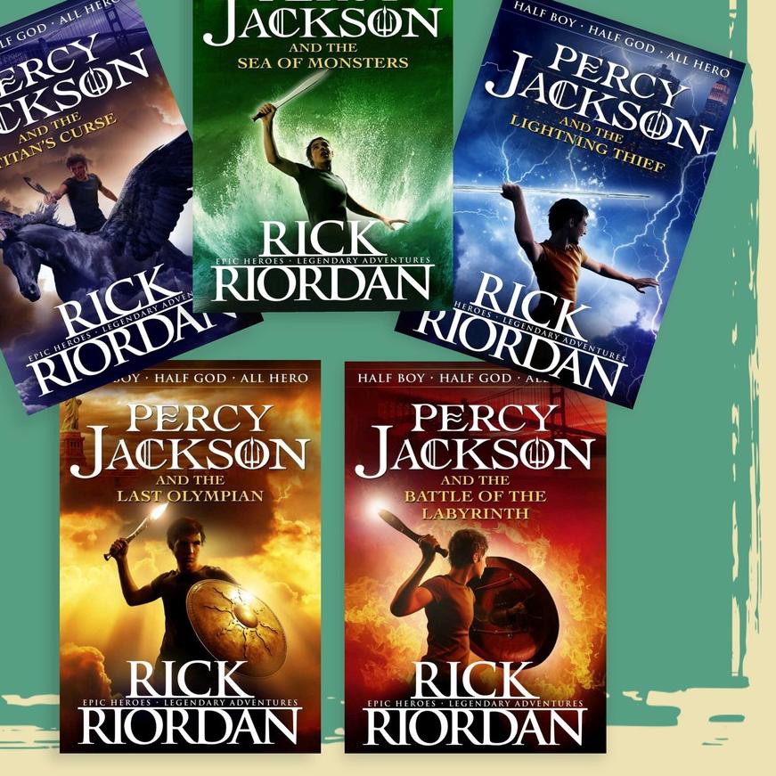 Buku Percy Jackson And The Olympians The Lightning Thief Buku Alat | My ...