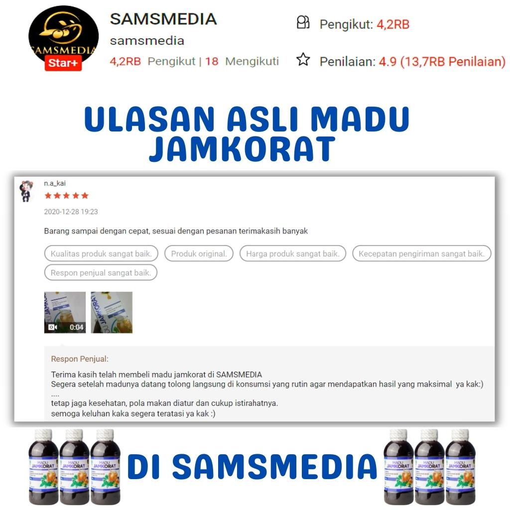 [COD] Madu JAMKORAT Original | Madu Obat Kolesterol Herbal Dan Asam Urat