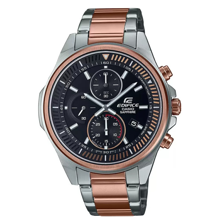Original 100% Casio Edifice EFR-S572GS-1AVUDF Jam Tangan Pria Analog Sapphire Rose