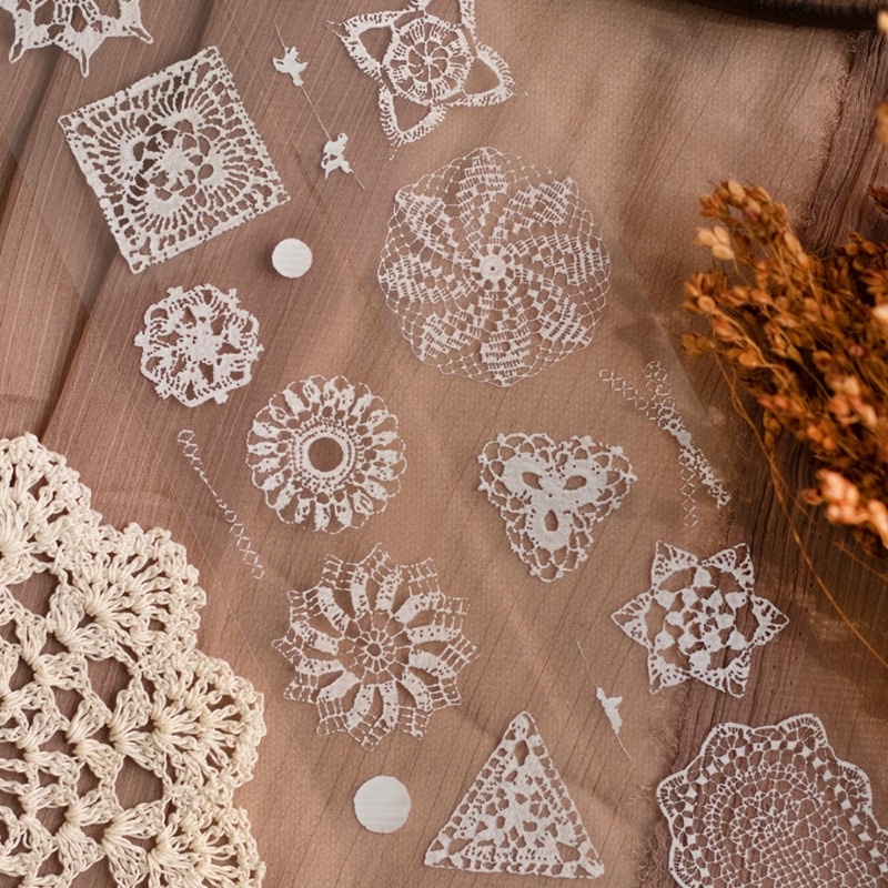 

Loi Design Lace PET Tape / Journal scrapbook planner bujo