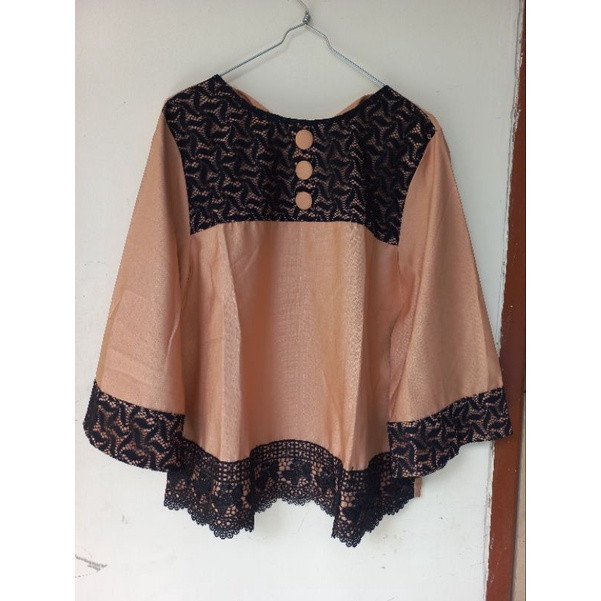 Preloved Brocade Blouse Brown Preloved baju kondangan Myrubylicious Oclo Diamore abinaya Outfix Sara