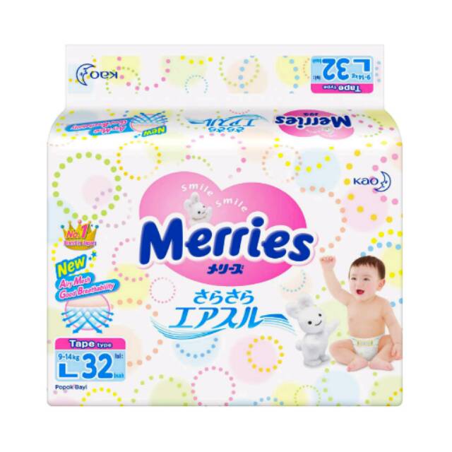 

MERRIES L32 TAPE - PEREKAT