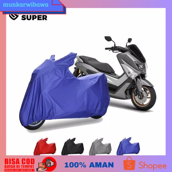 (BISA COD) Cover Motor NMAX Megunayo Penutup Motor / Sarung Motor NMAX Premium
