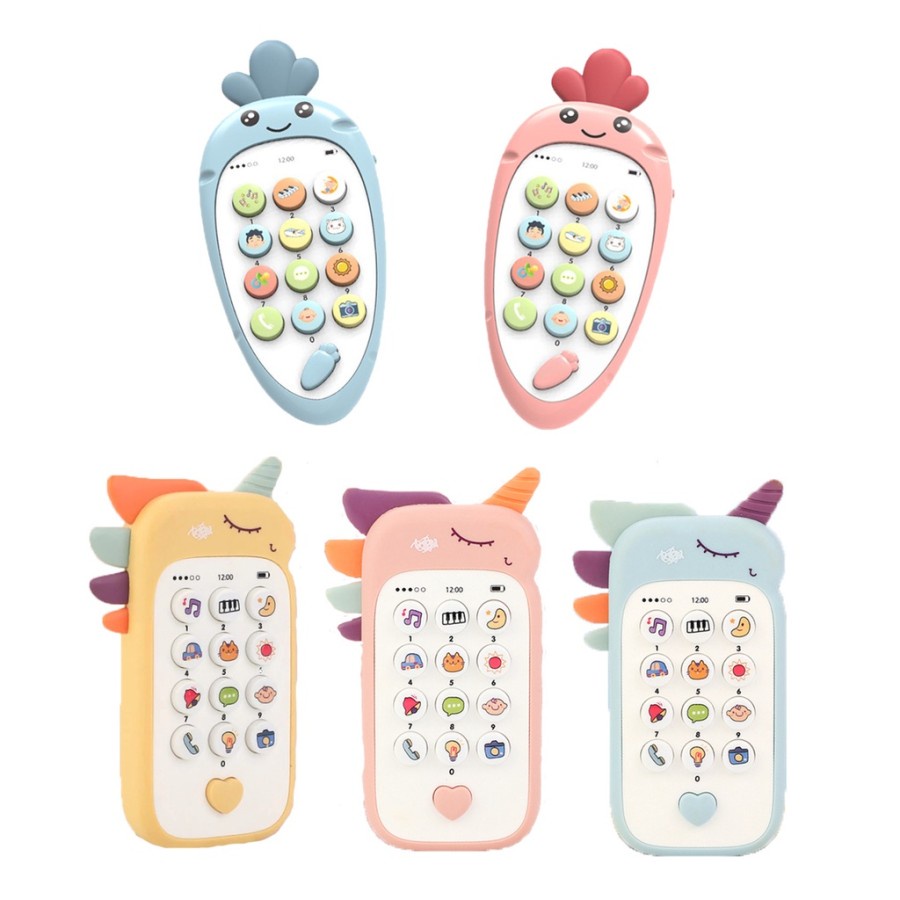 Baby Teether HP - Mainan Edukasi Bayi Mainan Handphone