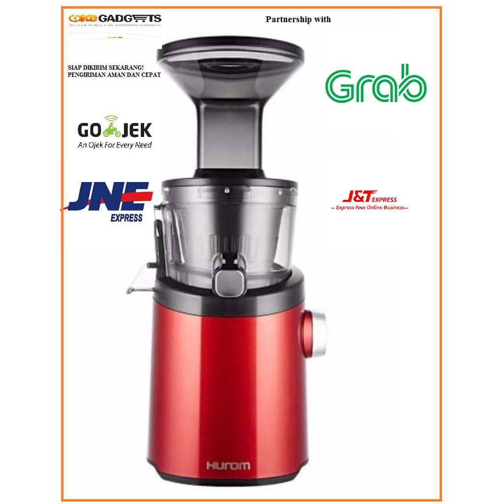 HUROM Slow Juicer Empire RED H-101-RBEA01