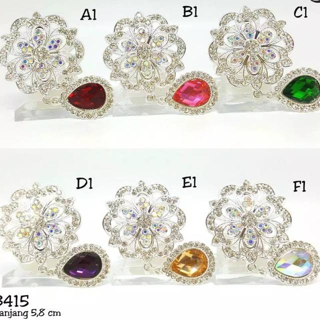 BROS RING / BROS CINCIN AKSESORIS JILBAB SOUVENIR JILBAB B415