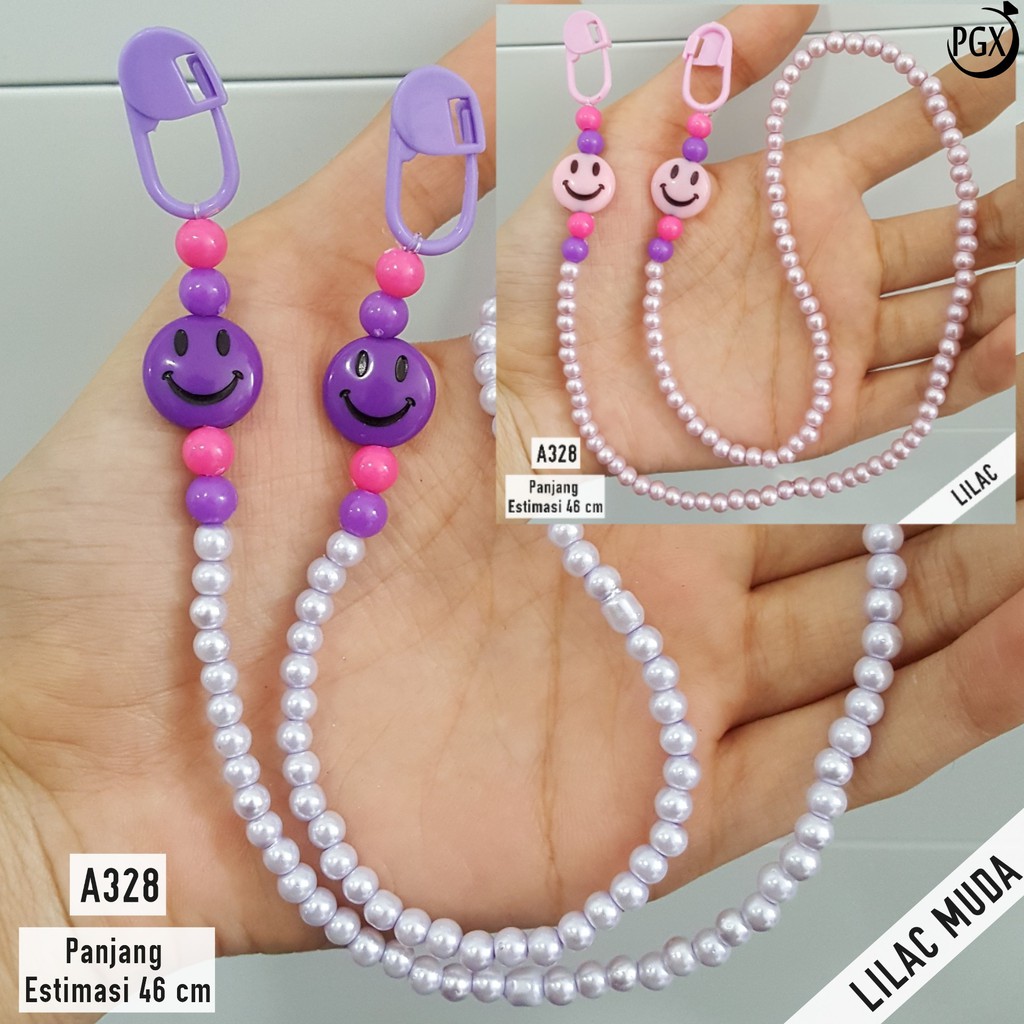 PGX Strap Masker Anak Mutiara - Kalung Masker Anak - Tali Masker Anak A328