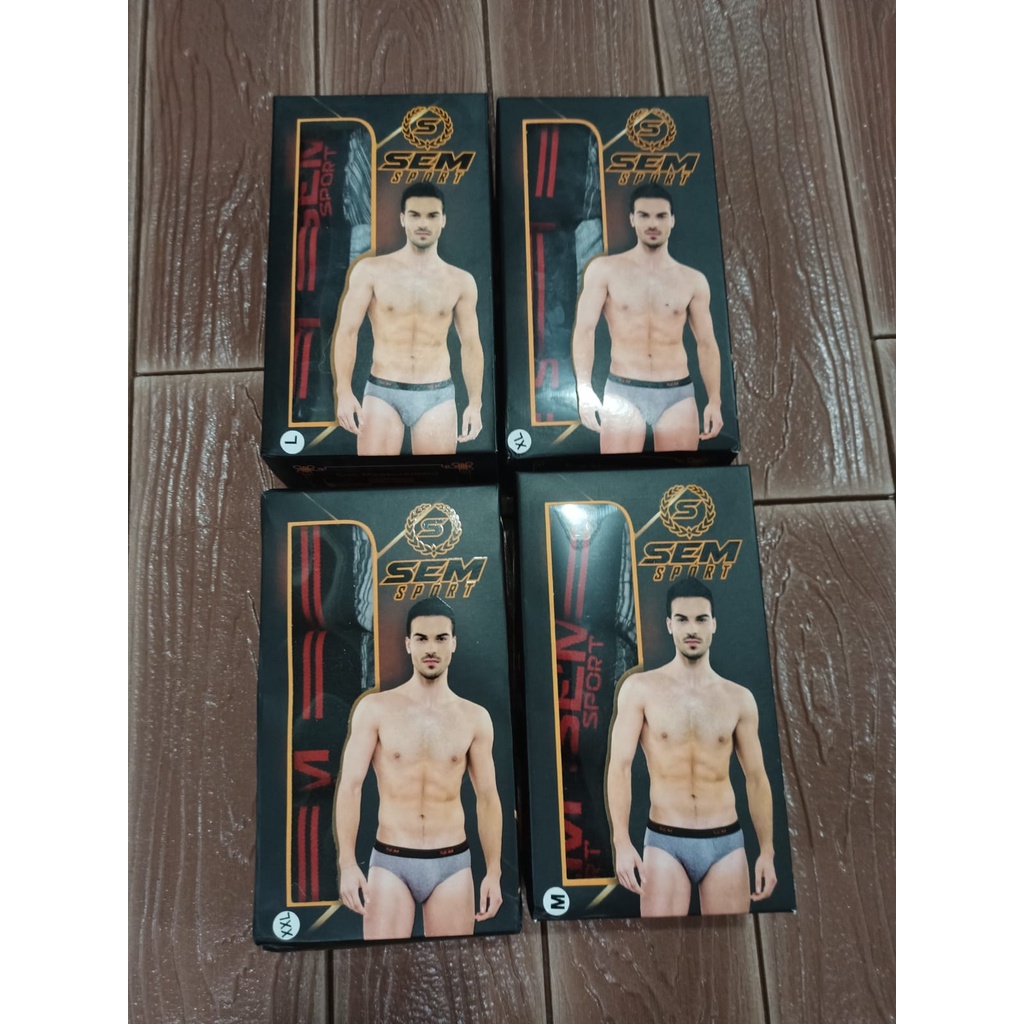 PROMO !!! 3 PCS CD SEM Sport | Celana Dalam Pria Motif army Tentara Super Soft