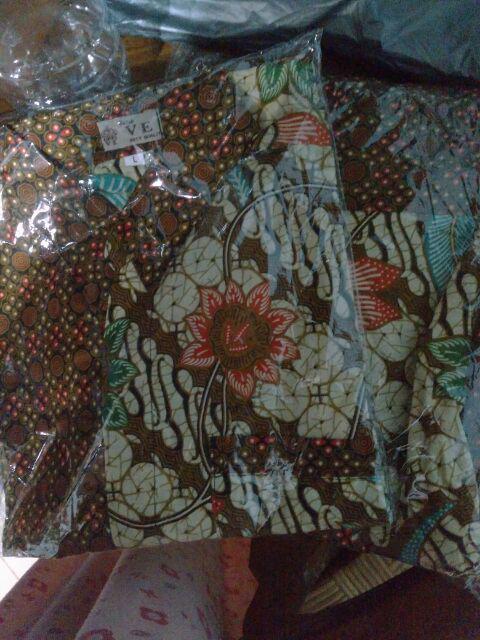 Gamis Batik Pias Parang Kembang Standar Dan Jumbo (ada Hem-nya) Bahan Katun Mataram Primisima