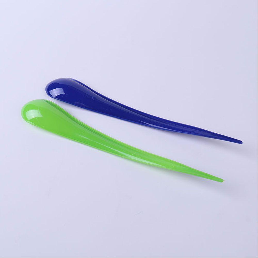 Solighter 100pcs/Pack Sendok Mudah Digunakan Milkshake Yogurt Water Drop Spoon