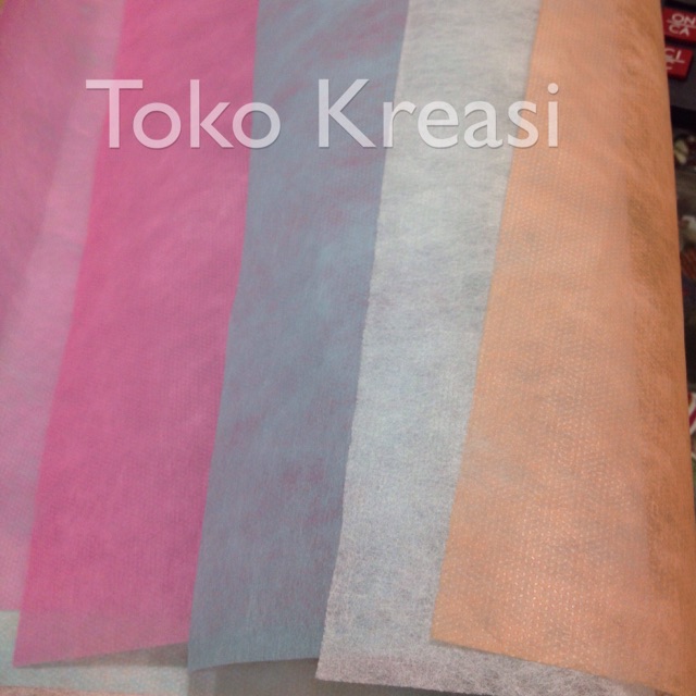 (Per Meter) Kertas tissue / tissue paper / bouquet paper / kertas bouquet / kertas pom pom