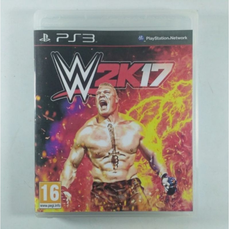 bd PS3 kaset game WWE 2017 W2K17 WWE2K17