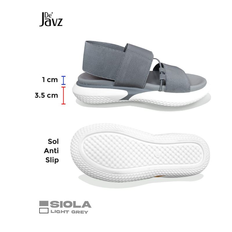 Siola sepatu sandal by de javz