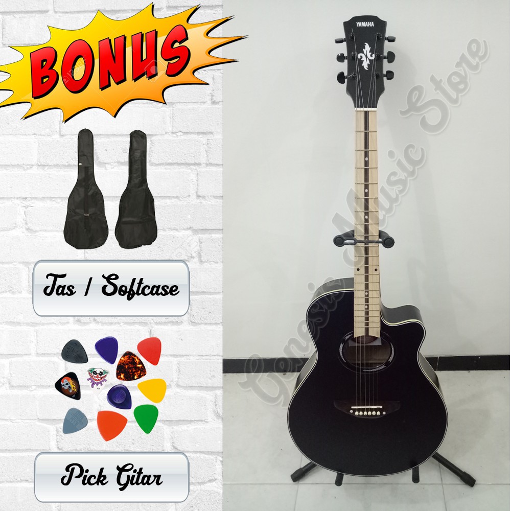 Gitar Akustik Elektrik Custom Yamaha APX Murah Equalizer Preamp