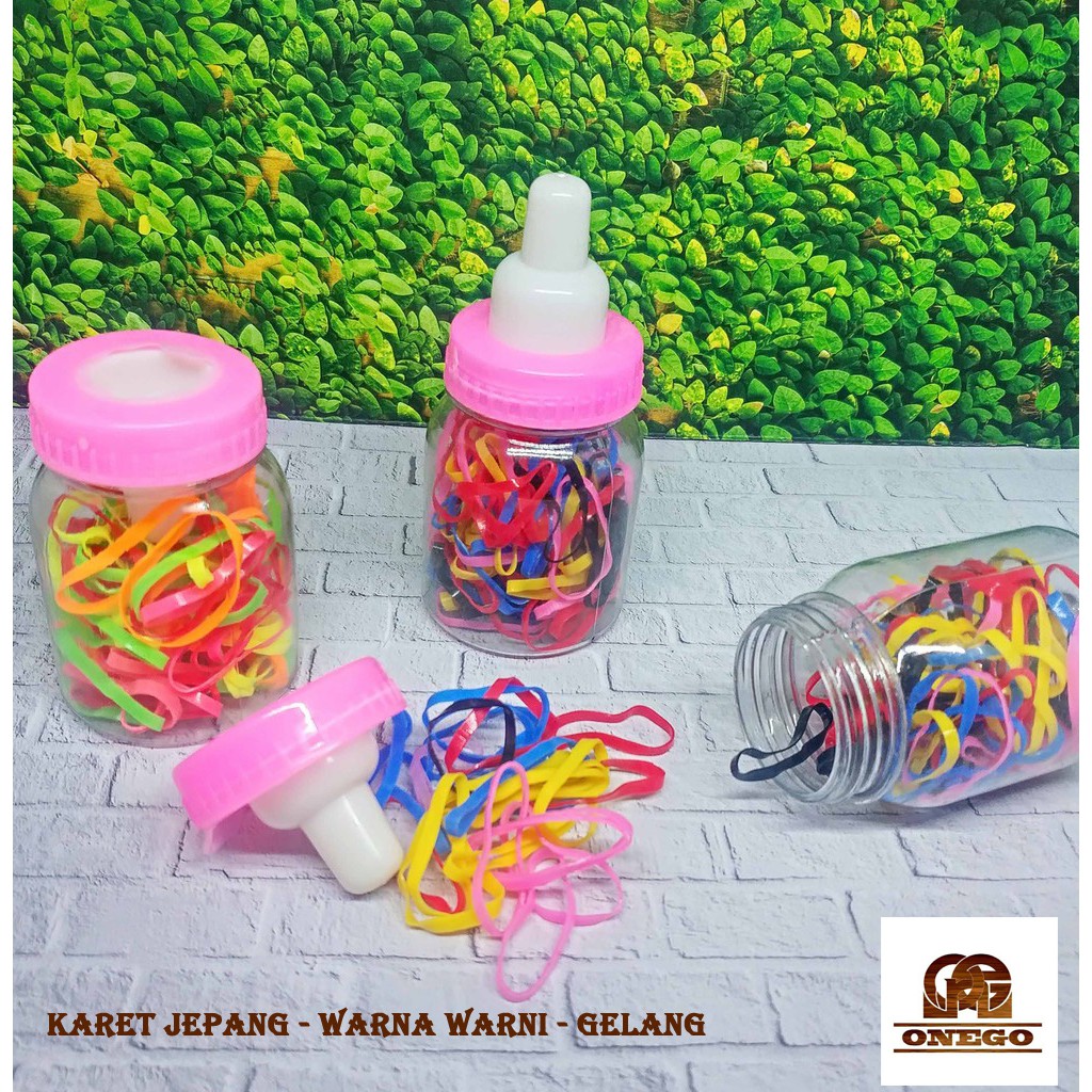 KARET JEPANG - WARNA WARNI - GELANG