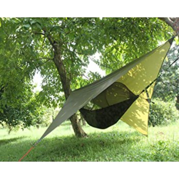 MJ Paket 2in1 hammock kelambu + flysheet 2x3 - paket hammock flysheet - flysheet hammock