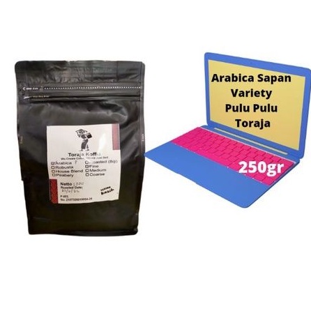

Kopi Arabika Toraja Pulu Pulu Blend Arabica Sapan Kopi Arabika Toraja Biji Roasted dan Kopi Giling 250 gr Kopi Toraja Koffie