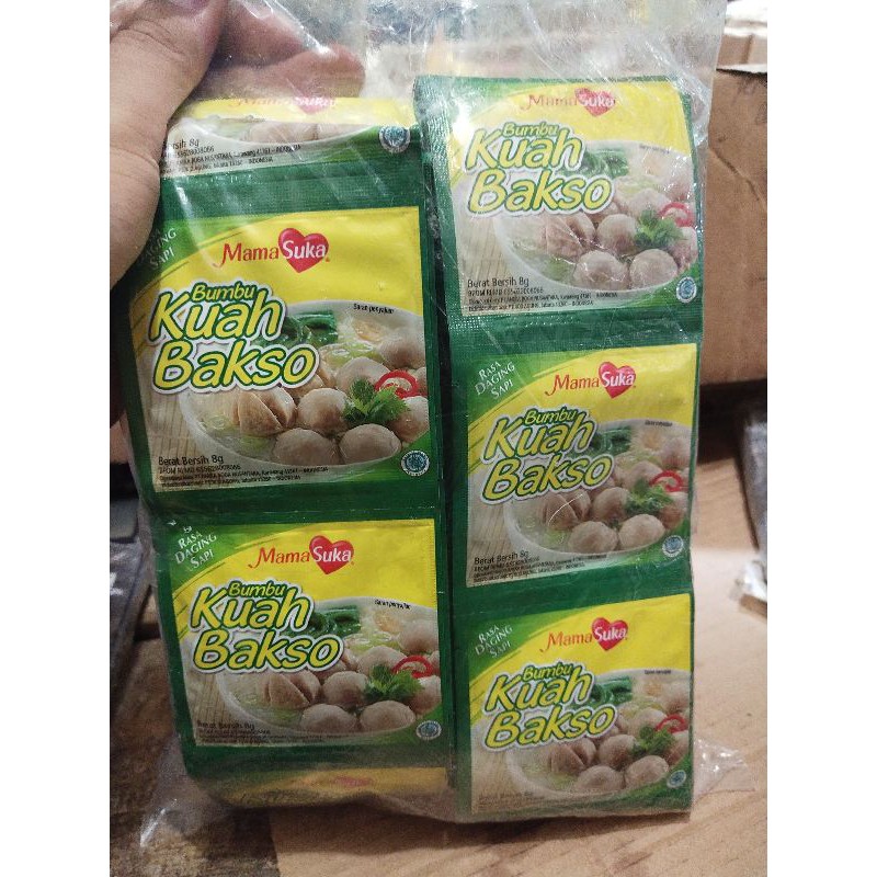 Jual Bumbu Kuah Bakso Mamasuka 12 X 8 Gr Shopee Indonesia