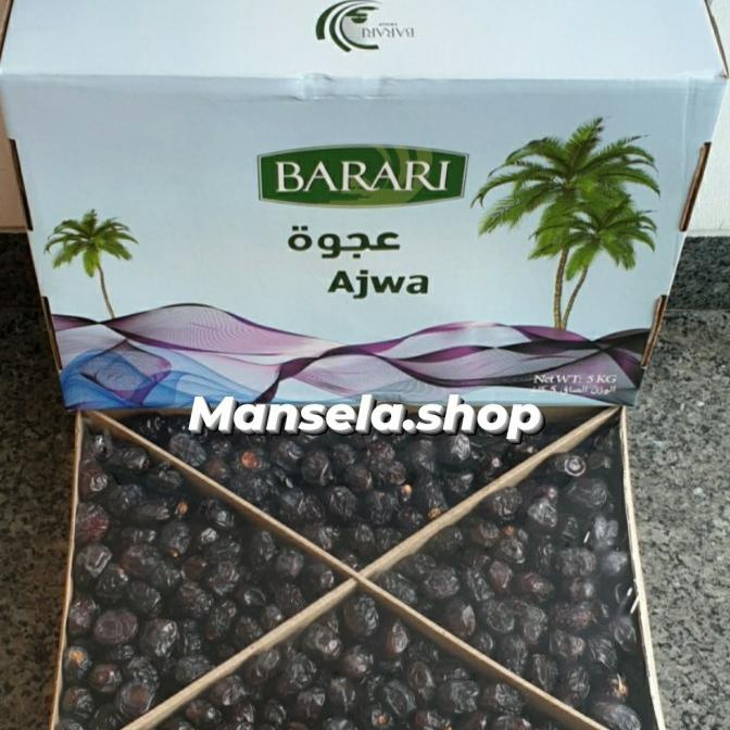 

hanya disini] kurma Ajwa Barari kemasan 5 kg . kurma original di segel dari pabrik