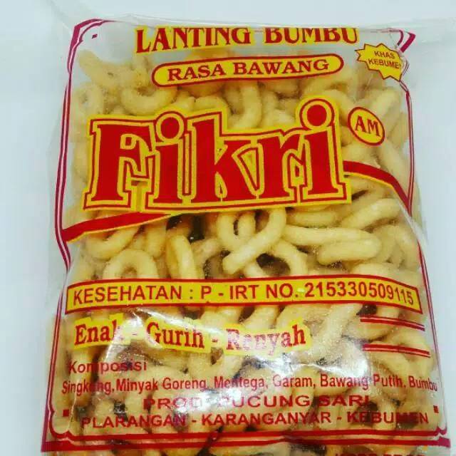 

Lanting Bumbu Fikri, oleh-oleh khas kebumen