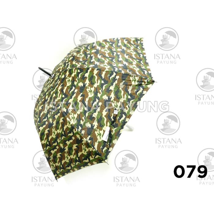 Payung Golf Army tipe B2 warna menarik Hijau loreng army