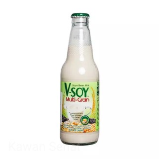 V Soy Soya Bean Milk Multigrain Original Susu Kedelai Shopee Indonesia