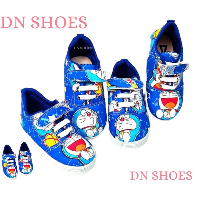 Sneakers Anak Sepatu anak Laki-Laki Perempuan Kucing Dora Navy