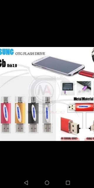 Flashdisk Samsung 64GB Dual/ Otg Usb 2.0/3.0