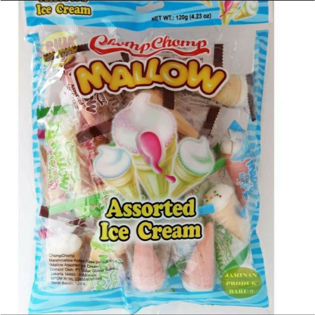 

MARSHMALLOW ASSORTED ICE CREAM 120gr [gerai]