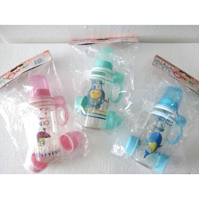 NINIO Botol Susu Dot Minum Asi Cup Bayi 3 Fungsi 3in1 150ml 3-2103-MH