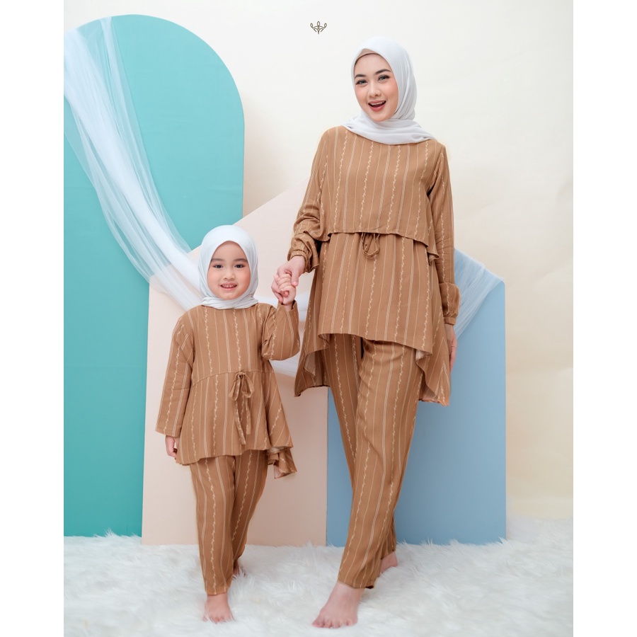 Wimi.id Mini Heidy &amp; Heical Long Pjs | Baju Tidur Anak