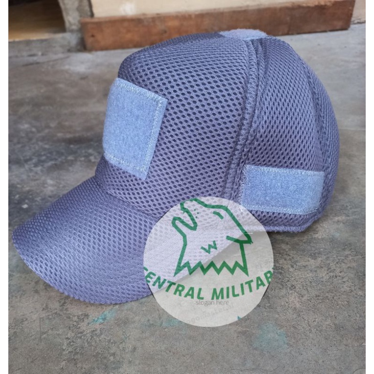 Topi Jaring Velcro - Topi Tactical