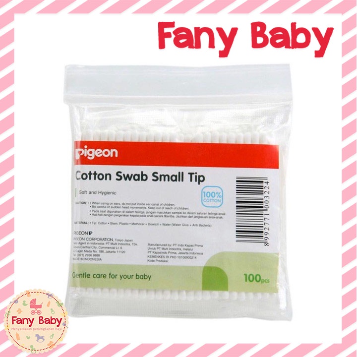 PIGEON COTTON SWAB SMALL TIP REFILL 100PCS