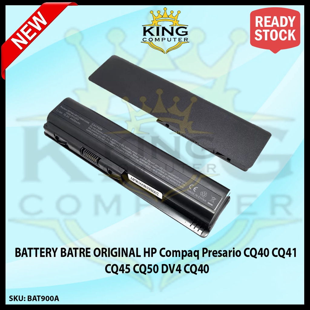 BATTERY BATRE BATERAI ORIGINAL HP Compaq Presario CQ40 CQ41 CQ45 CQ50 DV4 CQ40