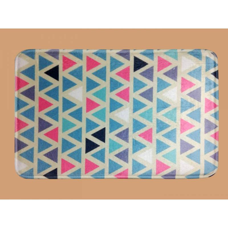 

JYSK Keset Bathmat Triangle 40X60CM Colorful
