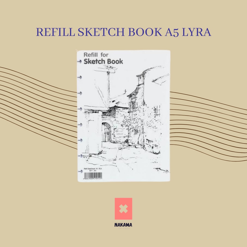 

LYRA SKETCHBOOK REFILL A5 BUKU GAMBAR